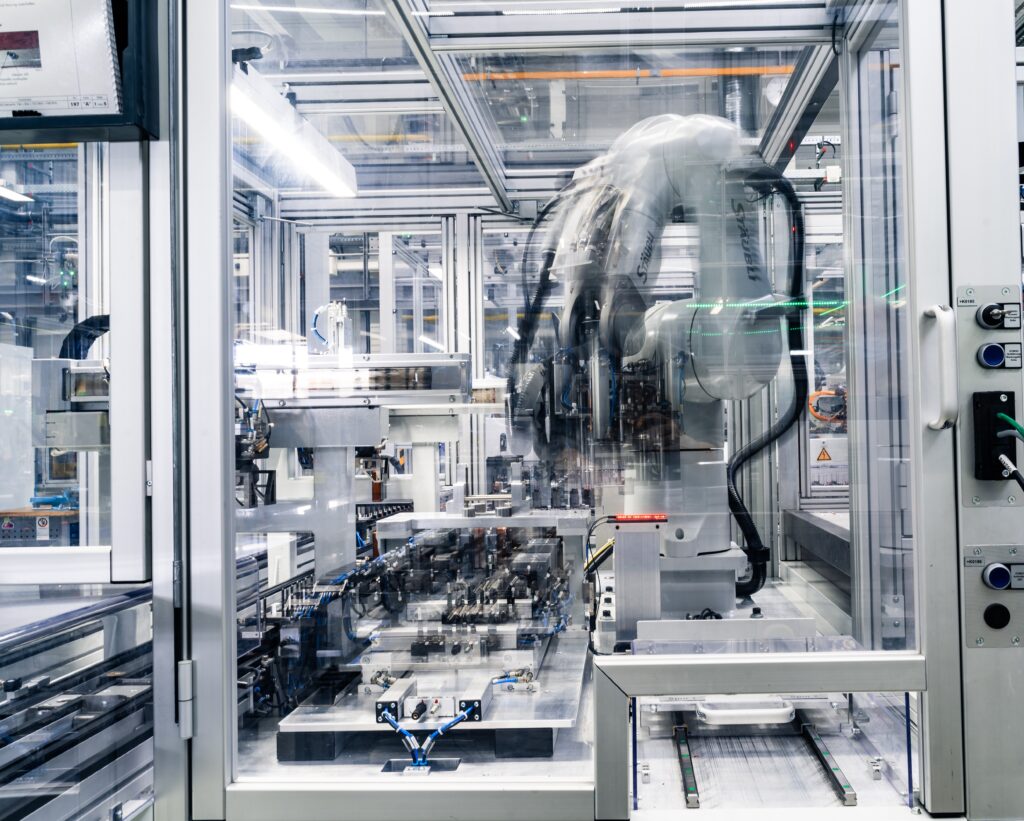 Produktion bei schlaeger Kunststofftechnik