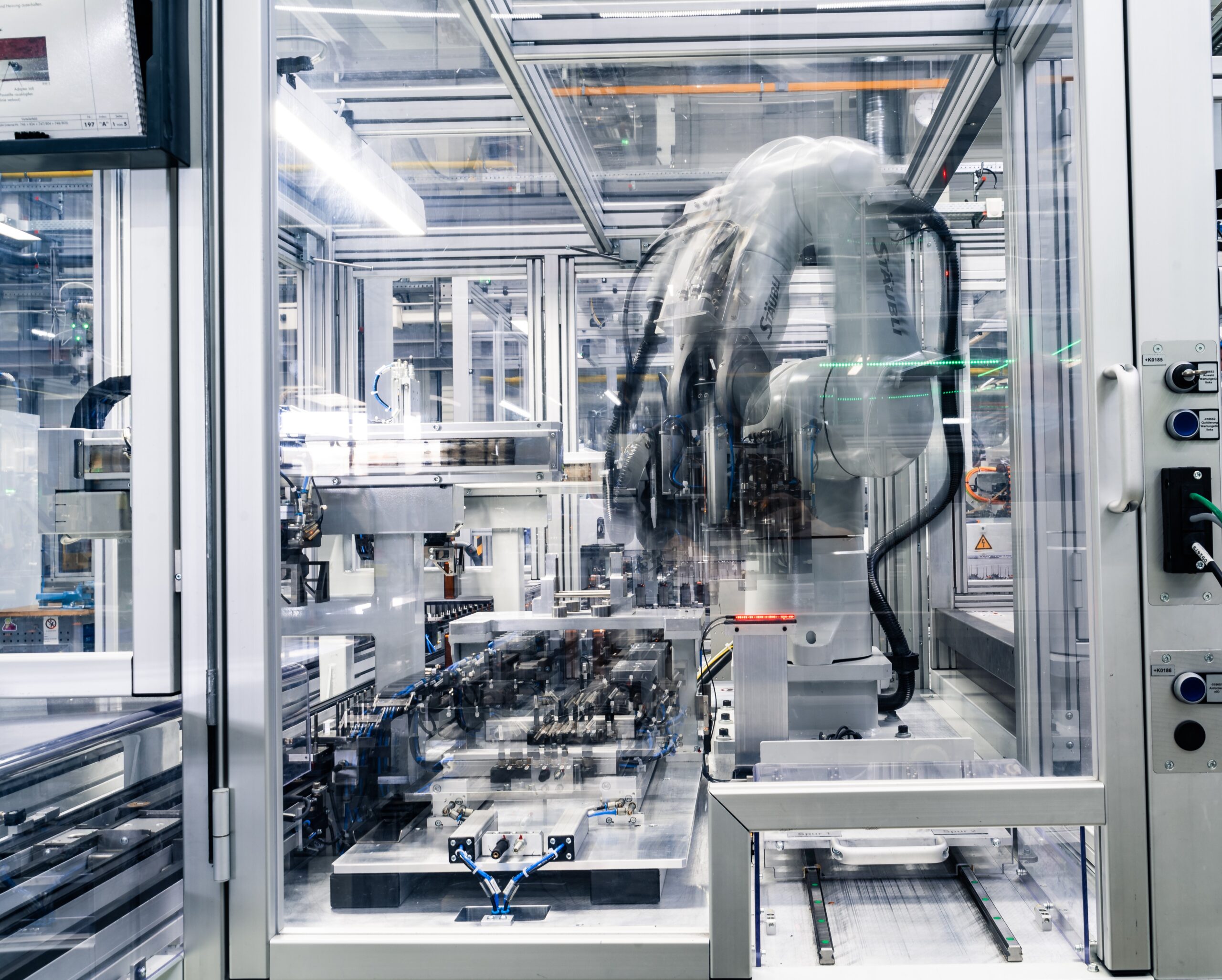 Produktion bei schlaeger Kunststofftechnik