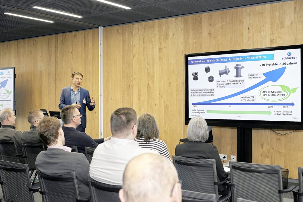 schlaeger beim Arburg Jubiläumstag